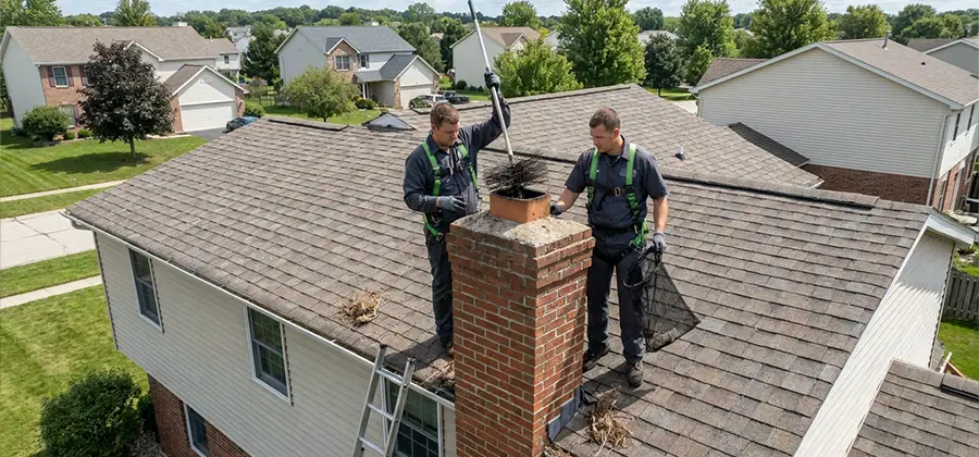 Bird Removal From Chimney in Meridian