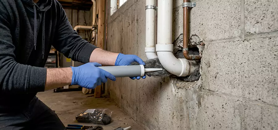 Mouse Proofing Pipes in Meridian