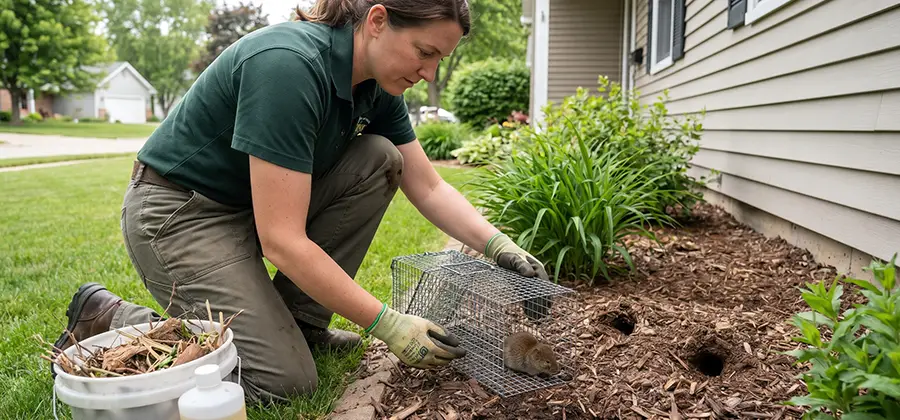Organic Vole Control in Meridian